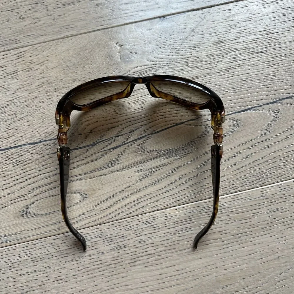 Vintage Gucci Bamboo Horse Bit Sunglasses In Tortoise, GG2969/S NK4CC 57 16 115